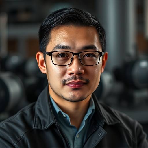 Portrait of David Chen, Mastering Engineer