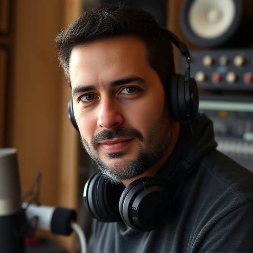 Portrait of Javier Ramirez, Recording Engineer