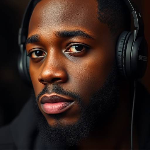 Portrait of Marcus Bellweather, Founder and Chief Audio Engineer