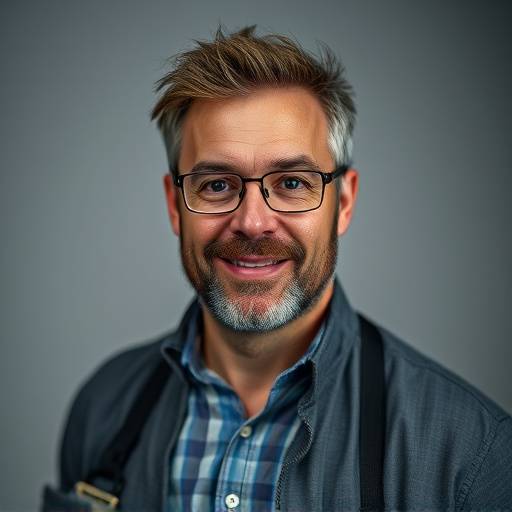 Portrait of Michael Brown, Studio Manager